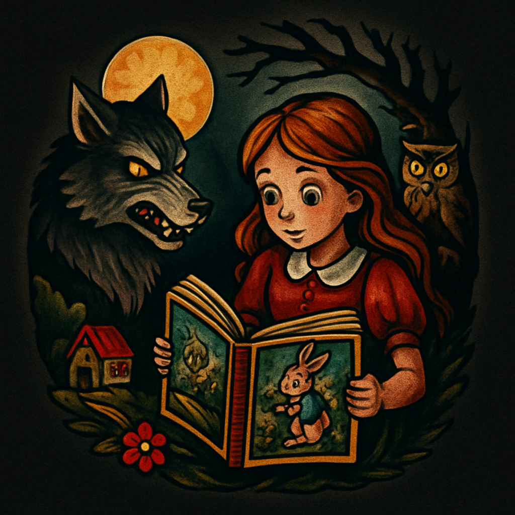 Illustrative tattoo style