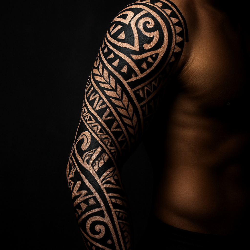 Tribal tattoo style